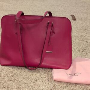 Kate Spade Vibrant Red Laptop Bag